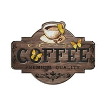 Coffee Themed Personalized Wall Stickers For Kitchen Restaurant Living Room Home Decoration And Beautification Easy To Apply And Reusable