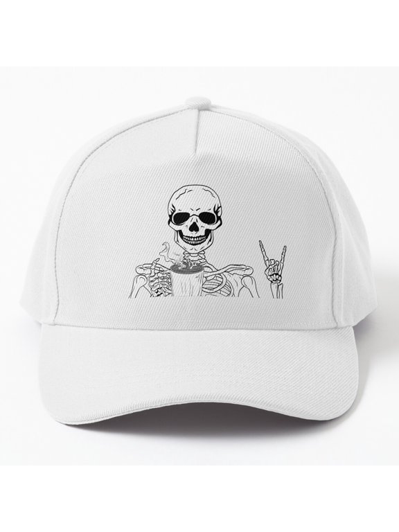 Coffee Time Baseball Cap, Casual Graphic Hat Style