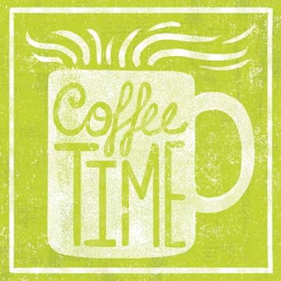 Coffee Time Canvas Art - Cleonique Hilsaca (24 x 24)