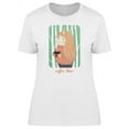 thumbnail image 1 of Coffee Time Cute Unicorn T-Shirt Women -Image by Shutterstock, Female Small, 1 of 2