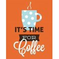 thumbnail image 1 of Coffee Time - Orange Poster Print by Genesis Duncan (11 x 14), 1 of 2