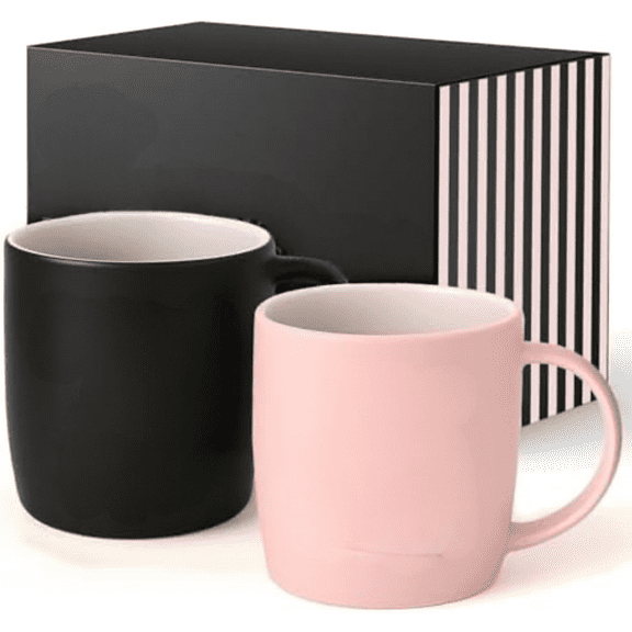 Let's Have Coffee Together Coffee Mug Set, Engagement Wedding Gifts for Couple, Bride and Groom Newlywed Bridal Shower, His and Hers, Mr and Mrs, Christmas, Valentines, Ceramic 380ML$$