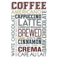 thumbnail image 1 of Coffee Typography (9x12 Wall Art Print, Home Decor), 1 of 3