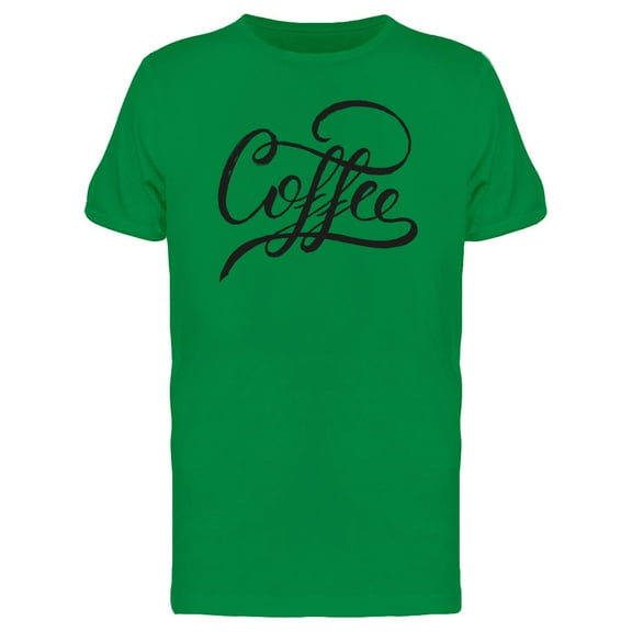 Coffee Typography Tee Men's -Image by Shutterstock