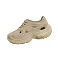 thumbnail image 1 of Coffee Unisex Thick Sole Comfortable Clogs Eva Slip On Non Slip Breathable Work Shoes For Nurses Kitchen, 1 of 9