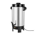 thumbnail image 1 of Coffee Urn 40 Cup - 203oz Commercial Coffee Maker with Dripless Spigot, Quick Brewing, Automatic Temperature Control, Stainless Steel - Ideal for Catering & Restaurants, 1 of 9