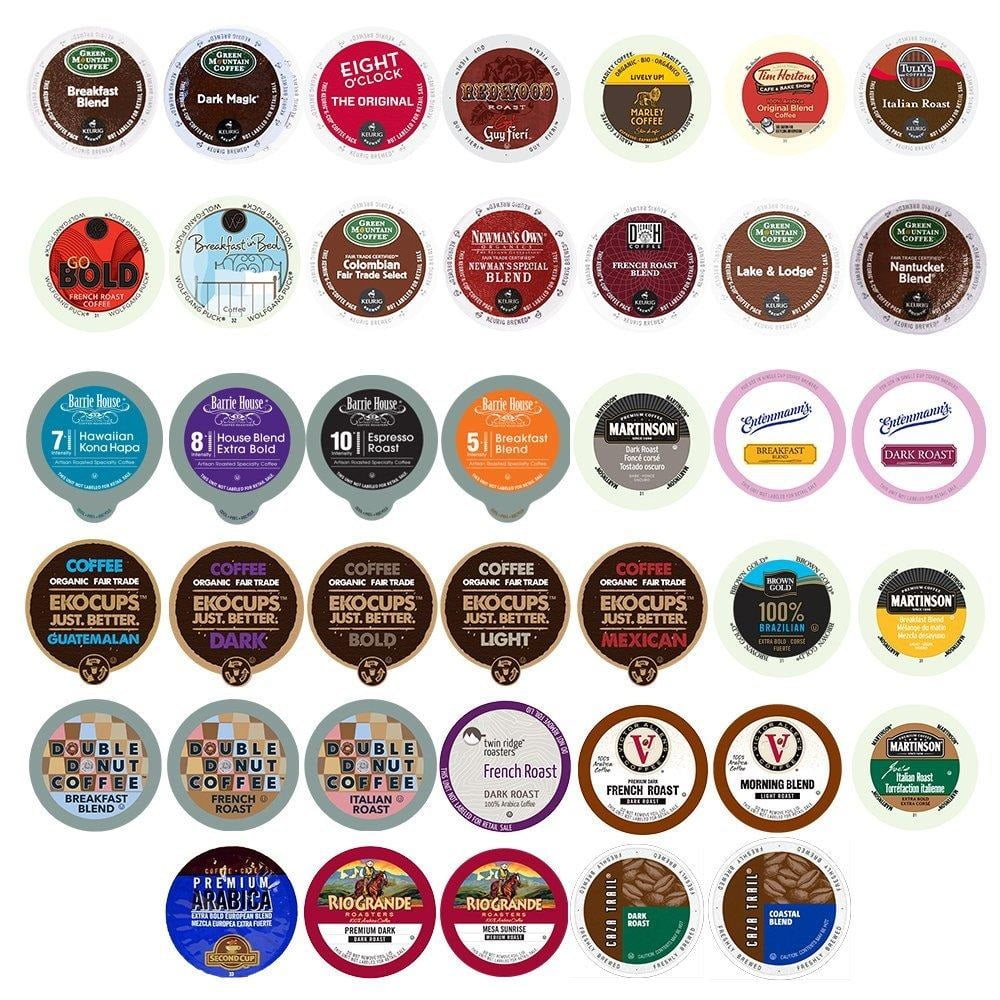 Coffee Variety Sampler Pack for Keurig K Cup Brewers 40 Count 12.69 oz Walmart