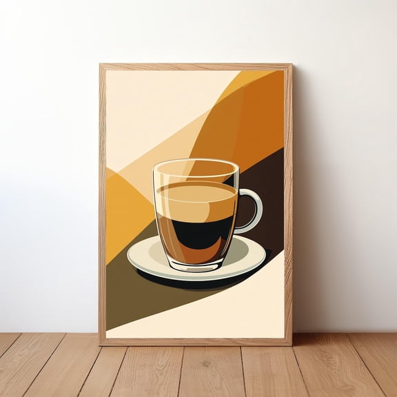 Coffee Vintage Art Kitchen Decor Barista Espresso Guide Cafe Aesthetic Lover Birthday, Unframed Poster