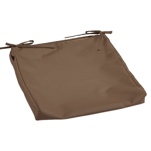 Waterproof Dining Chair Cover Coffee Polyester Stretch Fabric Cushion Slipcover For Seat Protection Rustic Home Decor