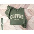 thumbnail image 1 of Coffee Weather Sweatshirt Coffee Lover Sweatshirt Coffee Lover Womens Sweatshirt Winter Coffee Sweatshirt for Women Winter Tshirt All Size S-5XL, 1 of 5