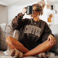 thumbnail image 1 of Coffee Weather Sweatshirt, Leopard Print Sweatshirt, Coffee Lover Shirt, Fall Sweatshirt for Women, Autumn Girly, Coffee Lover Sweatshirt Sweatshirt All Size S-5XL, 1 of 5