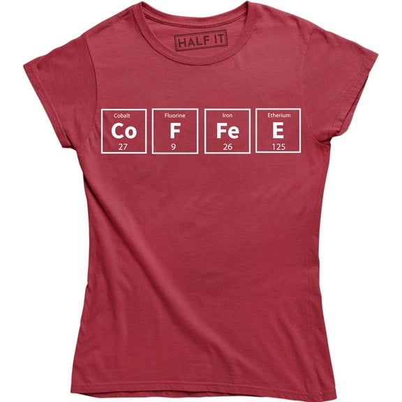 Coffee With Its Full Form For Caffeine Lover Women's T-Shirt