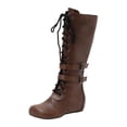 thumbnail image 1 of Coffee Women Boots With Easy On Design Comfortable For Quick Wear, 1 of 4