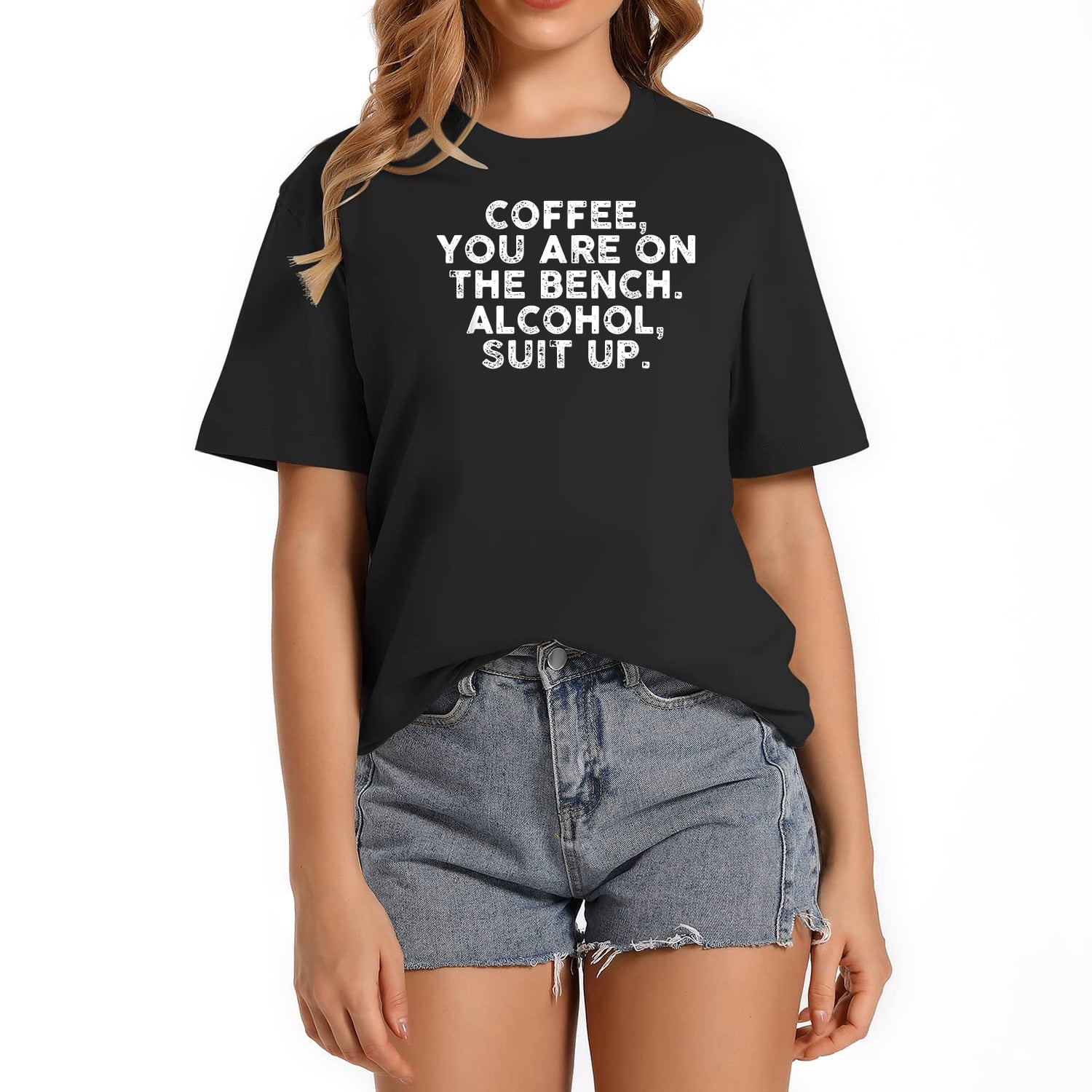 Coffee On The Bench Alcohol Suit Up Funny Drinking T-Shirt Coffee On The Bench Alcohol Suit Up Funny Drinking T-Shirt