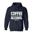 thumbnail image 1 of Coffee Your'e On The Bench Alcohol Suit Up Sarcastic Humor Novelty Funny Men's Hoodies, 1 of 2