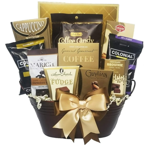 Coffee and Chocolate Lovers Holiday Gourmet Gift Basket