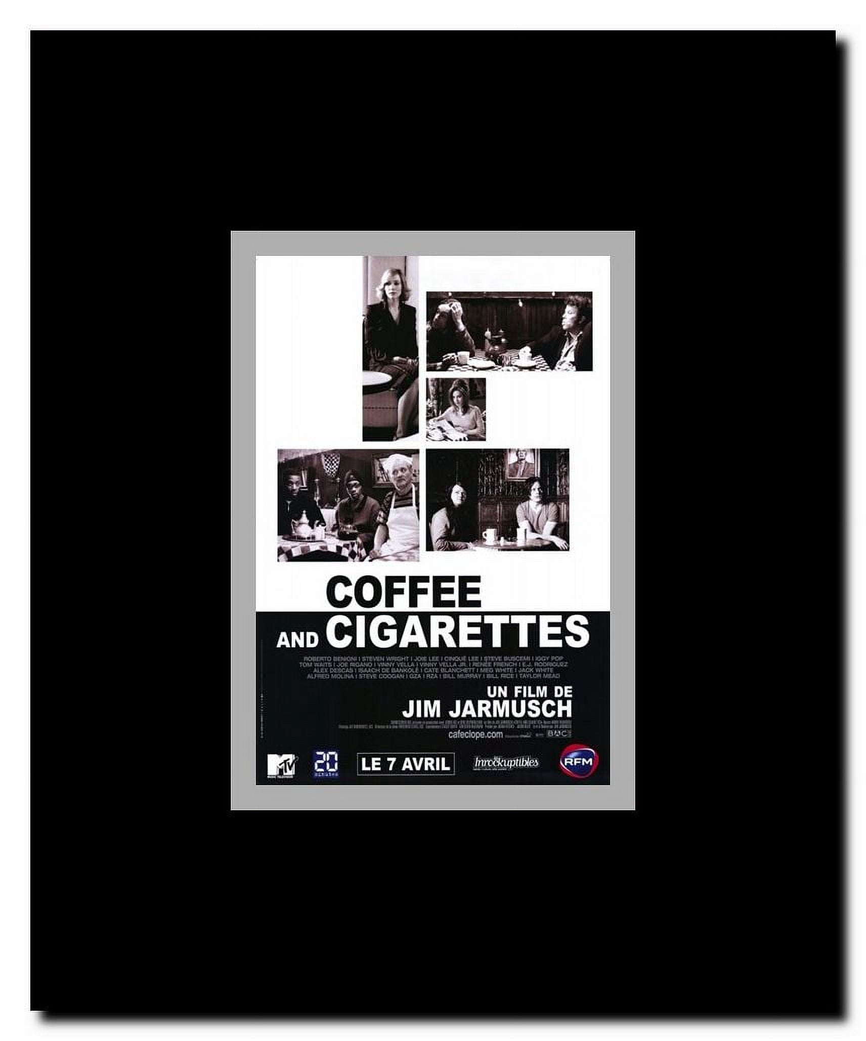 Coffee and Cigarettes Framed Movie Poster