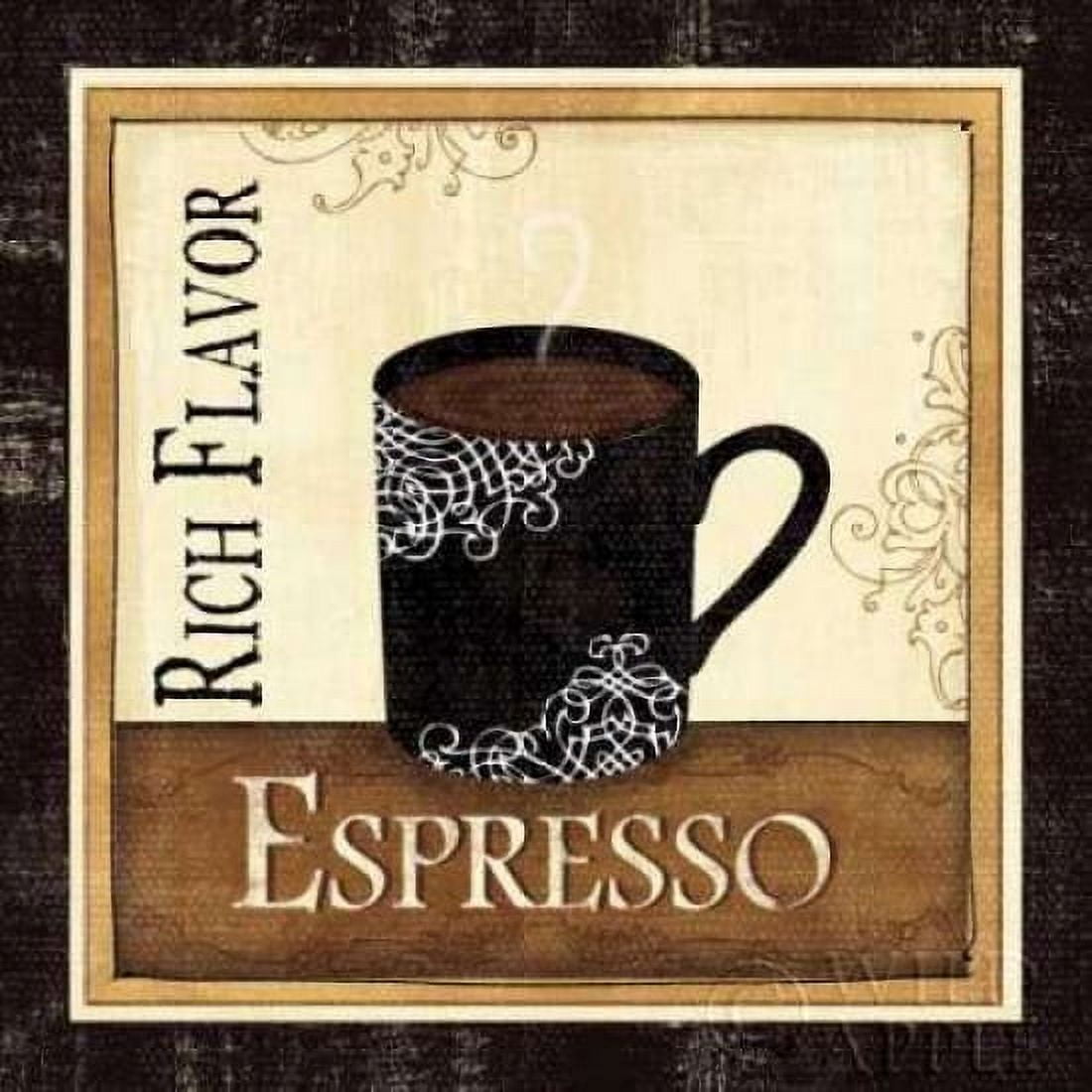 Coffee and Cream III Canvas Art - Veronique Charron (24 x 24)