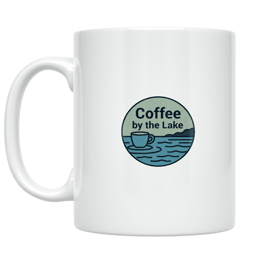 Coffee by the Lake - Lake Life Enthusiast - 11 oz Ceramic Coffee Mug