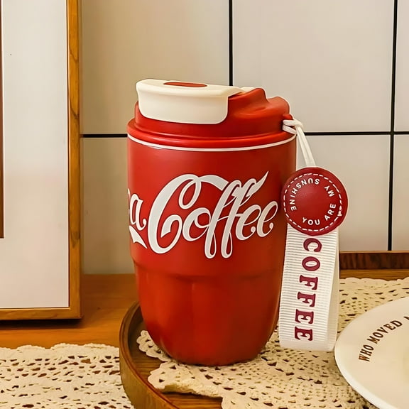 Coffee cup ice American style stainless steel double-layer vacuum insulated cup high-value car water cup