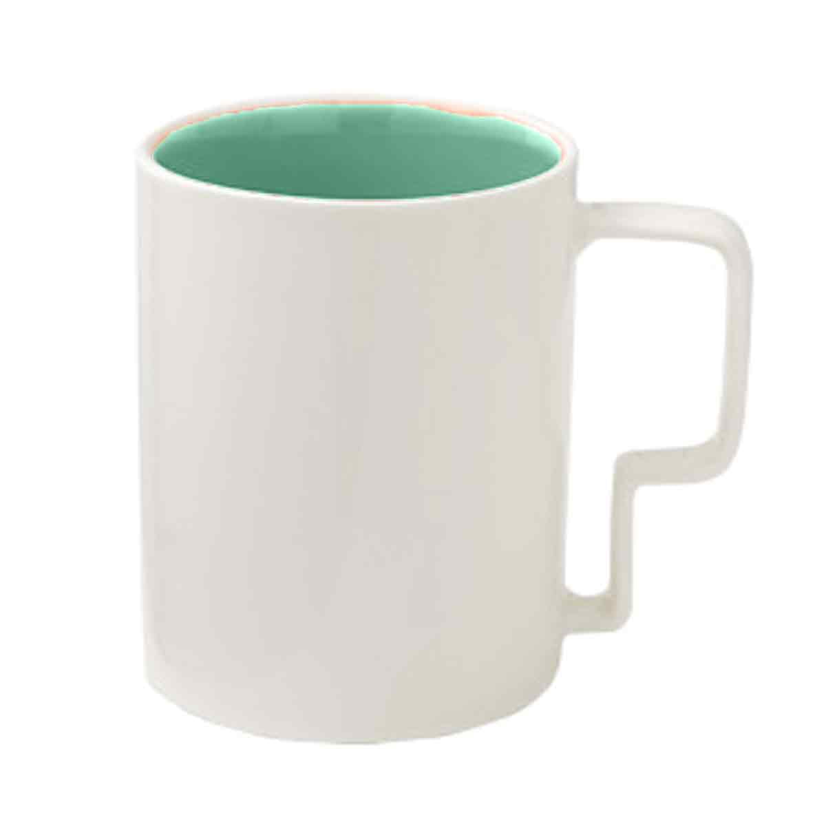 Coffee cup, large tea cup for office and home use, 350ml, dishwasher
