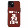 thumbnail image 1 of Coffee iPhone 14 Plus Case - Keep Calm Phone Case for iPhone 14 Plus - Cool iPhone 14 Plus Case, 1 of 4