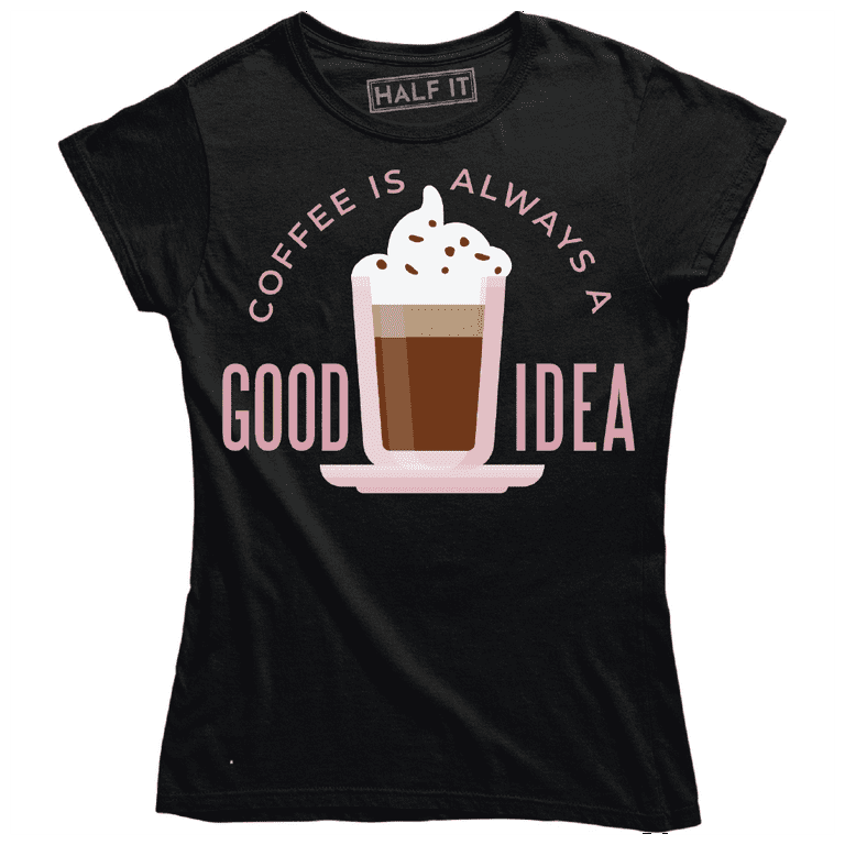 Strong Women Drink Strong Coffee Novelty T-Shirt Strong Women Drink Strong Coffee Novelty T-Shirt