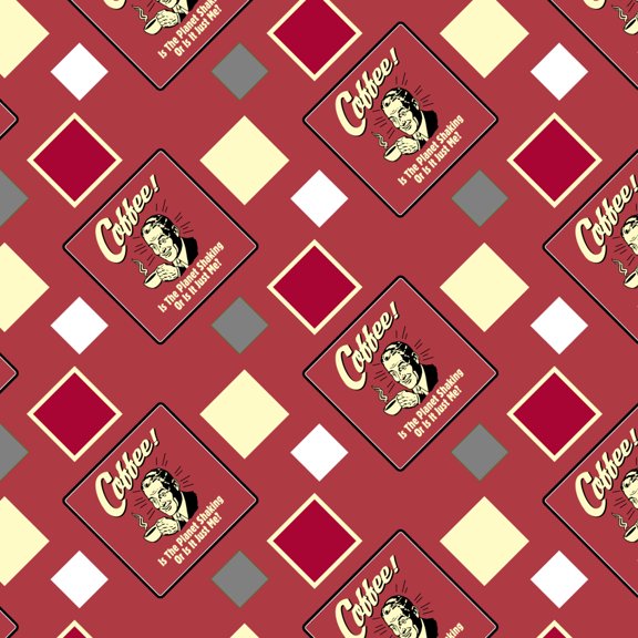 Coffee is the Planet Shaking or Just Me Funny Humor Premium Roll Gift Wrap Wrapping Paper