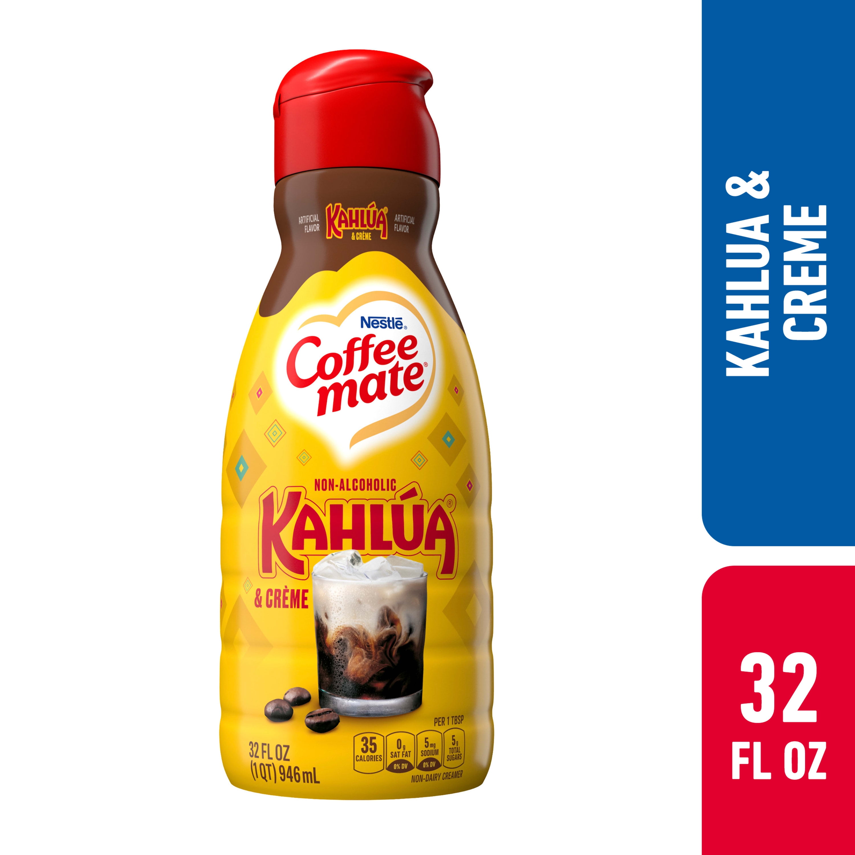 Coffee mate Kahlua and Creme Flavored NonAlcoholic Liquid Coffee
