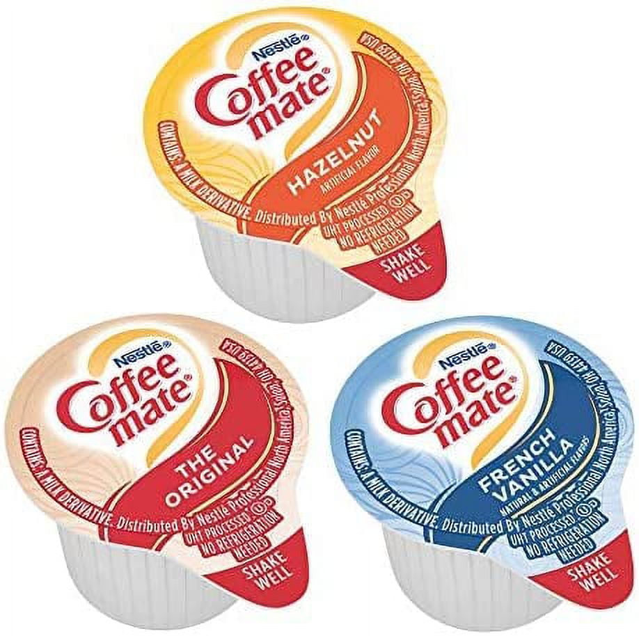 Coffee mate Liquid Creamer Singles Variety Pack, Individual Creamers
