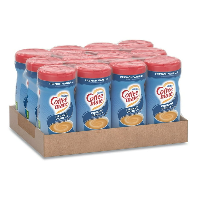 Non-Dairy Powdered Creamer, Hazelnut, 15 oz Canister, 12/Carton Non-Dairy Powdered Creamer, Hazelnut, 15 oz Canister, 12/Carton