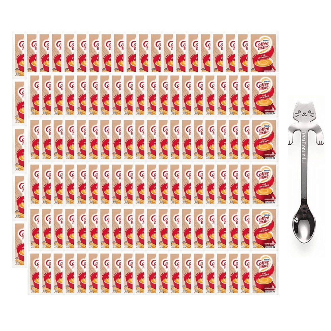 Coffee mate Original 3 Gram Single Serve Powdered Creamer Packets (Pack