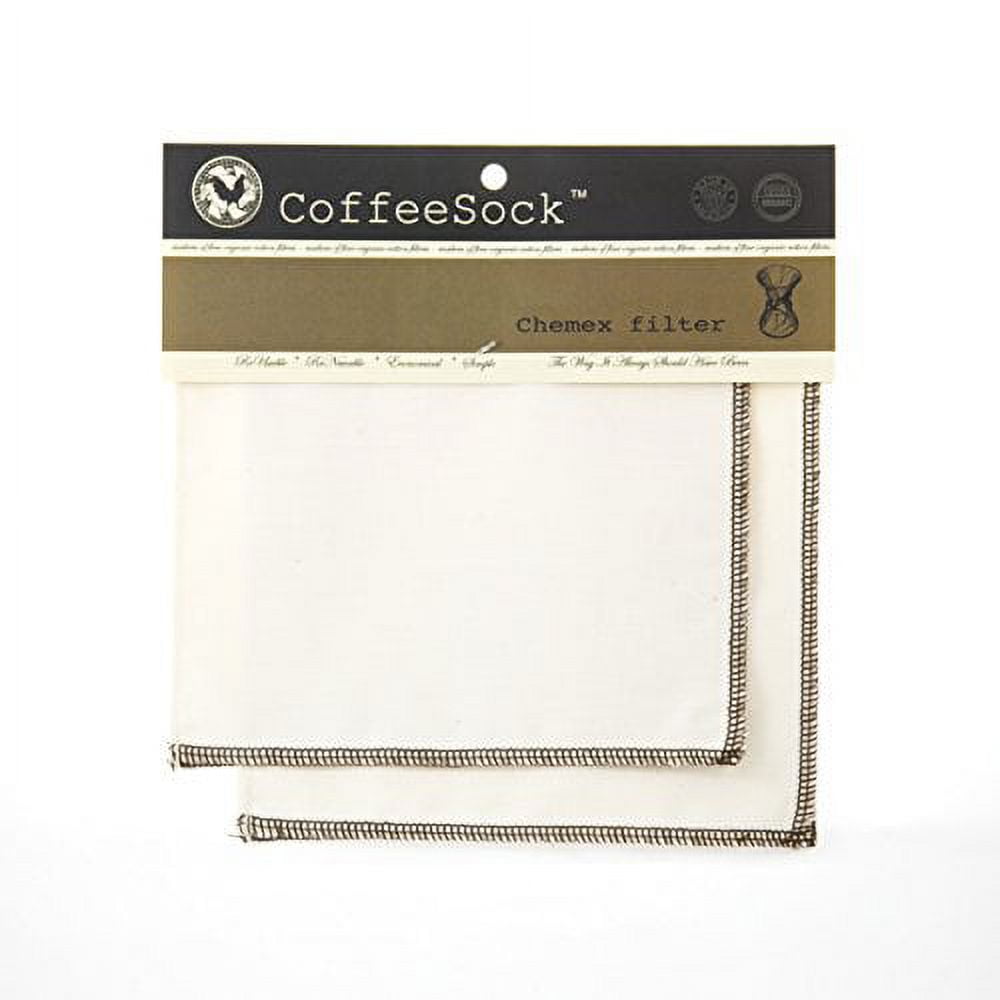 CoffeeSock Chemex Filter Organic Cotton Made in USA