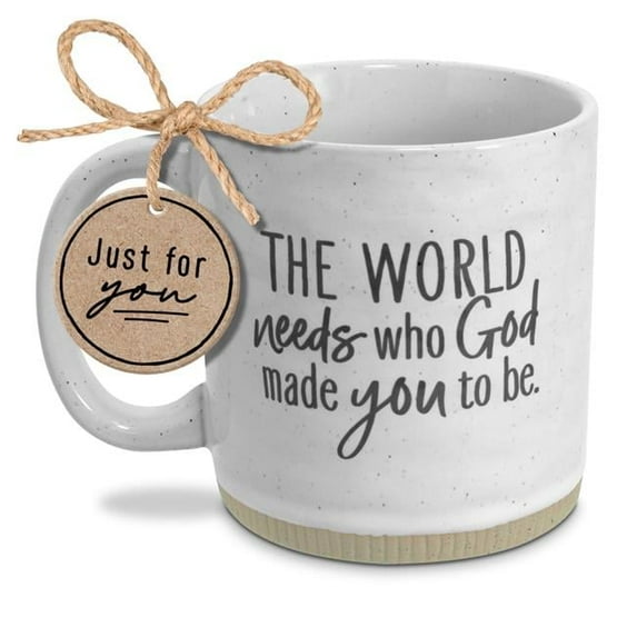 The World Needs Who God Made You To Be Mug, White