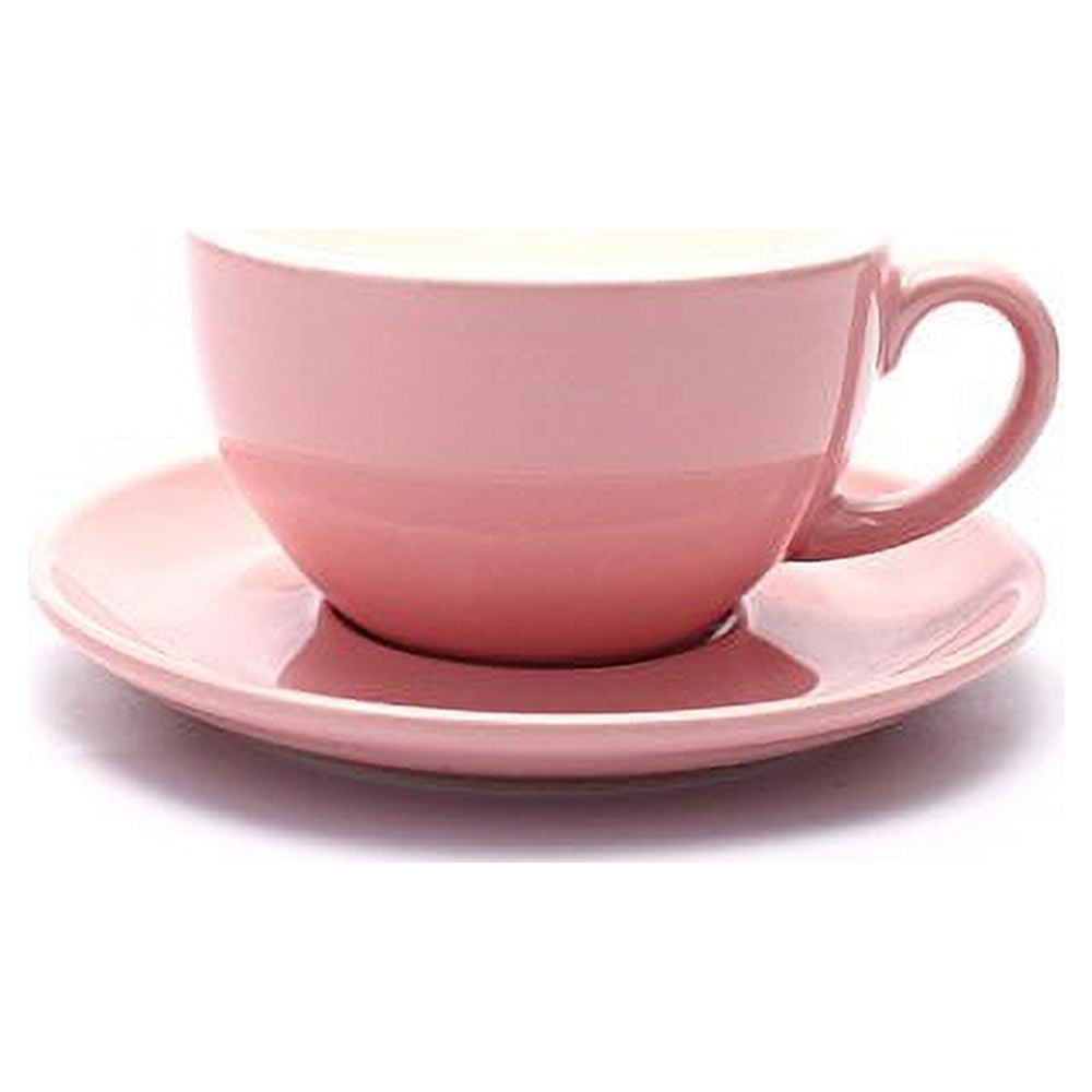 Coffeezone Barista Speciality Coffee Cup and Saucer, Small Cappuccino or Double Espresso Ceramic