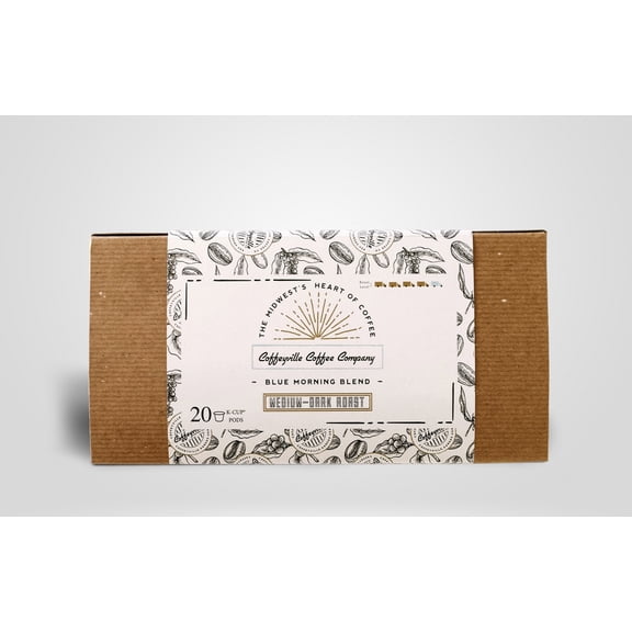 Coffeyville Coffee Company - 20ct. K Cup Pods - Medium-Dark Blend K Cups