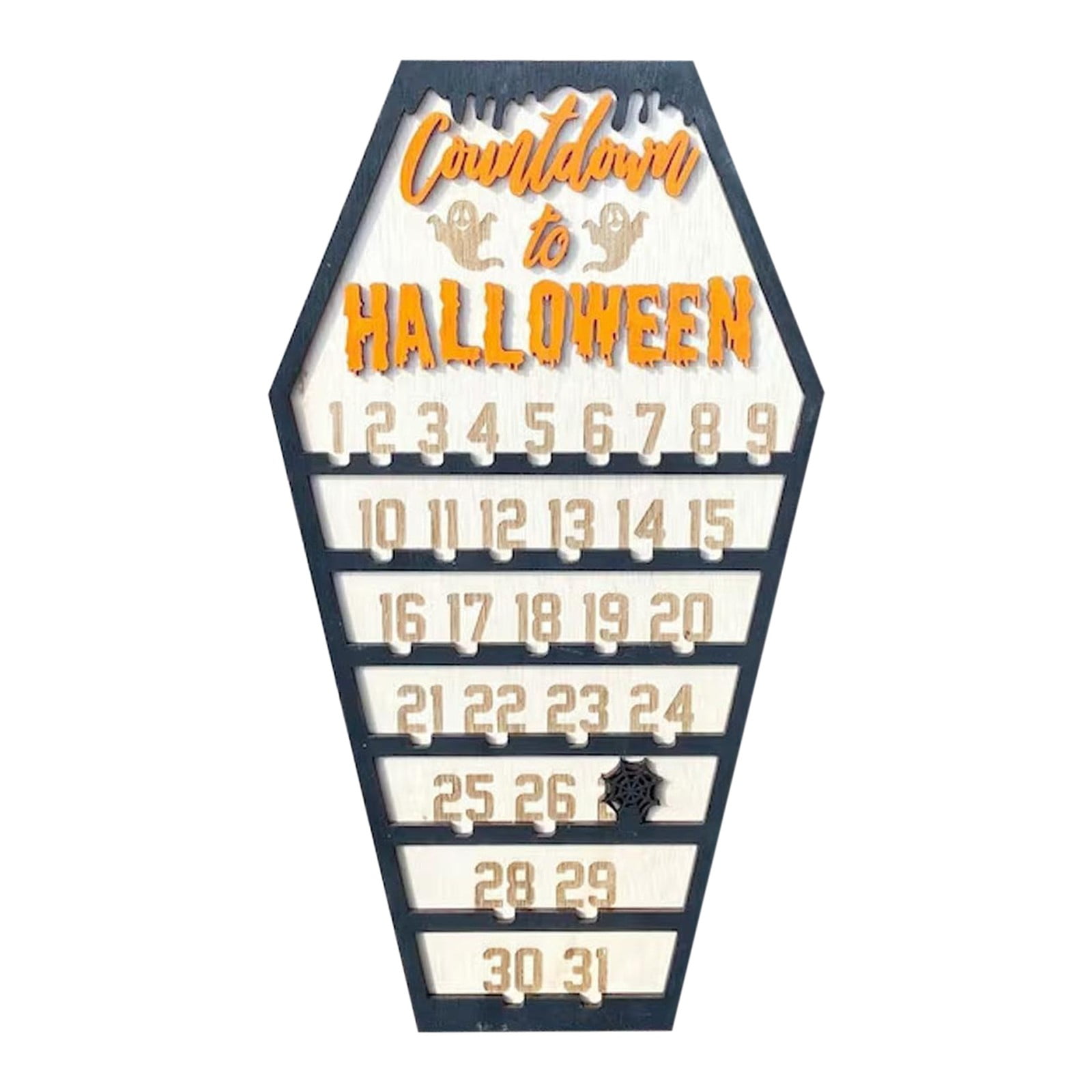 Coffin Calendar House Shaped Countdown Calendar Cutting Countdown coffin-calendar-house-shaped-countdown-calendar-cutting-countdown