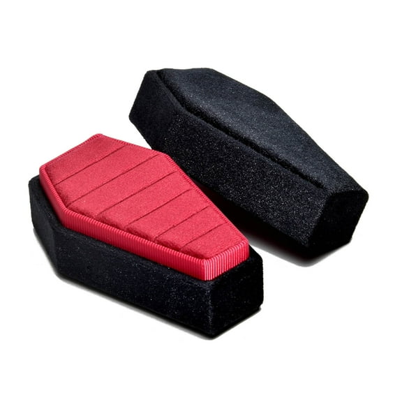 Coffin Shape Velvets Jewelry Storage Box Lightweight Gothic Style Jewelry Box