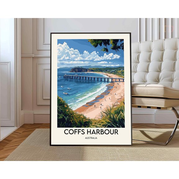 Coffs Harbour Australia Poster Unframed Paper Print