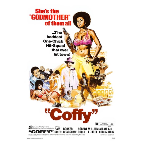 Coffy Movie Poster #JJ101 27"x40" 27x40 Multi Color Rectangle Bad Dog Posters