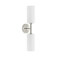 thumbnail image 1 of Cofield Collection Two-Light Brushed Nickel Transitional Wall Bracket, 1 of 14