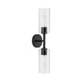 thumbnail image 1 of Cofield Collection Two-Light Matte Black Transitional Wall Bracket, 1 of 14