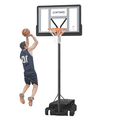 thumbnail image 1 of Cofiyard 44-Inch Portable Basketball Hoop with Extra Sandbag, Adjustable Basketball Goal System 10 ft Height Shatterproof Backboard Indoor Outdoor, 1 of 7
