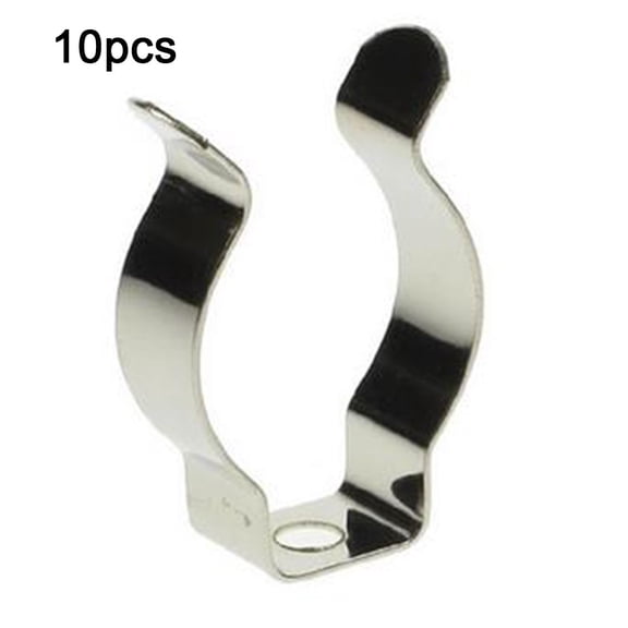 Cogfs 10 Pcs Narrow Base Tool Spring Terry Clips Heavy Duty Tool Storage Hangers