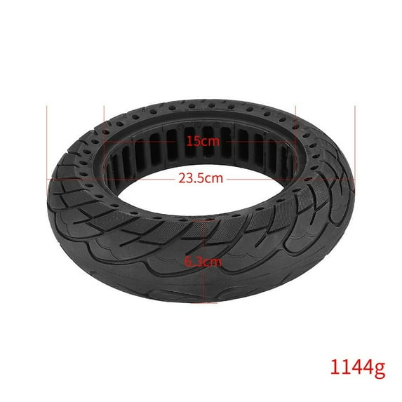 Cogfs 10 inch 10x2.50 Solid Tire 60/70-6.5 for Ninebot Max G30 E- Scooter