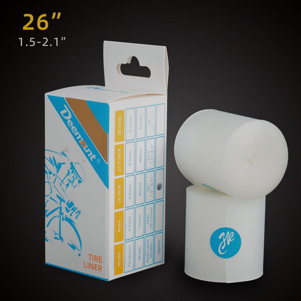 Cogfs 2 Pcs Bicycle Bike Tire Liner AntiPuncture Proof Belt Tyre Tape Protector Set