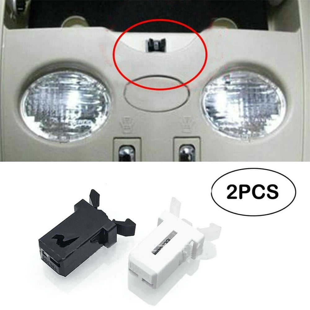 Cogfs 2 Pcs Replacement Home Car Sunglasses Holder Overhead Console