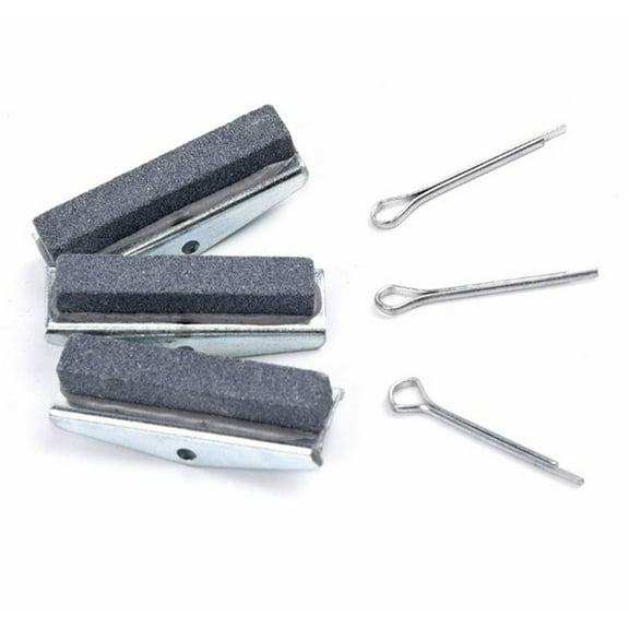 Cogfs 3 Pcs 1-1/8\" 2\" 3\" 4\" Engine Cylinder Hone Shaft Replacement Stones Honing Tool