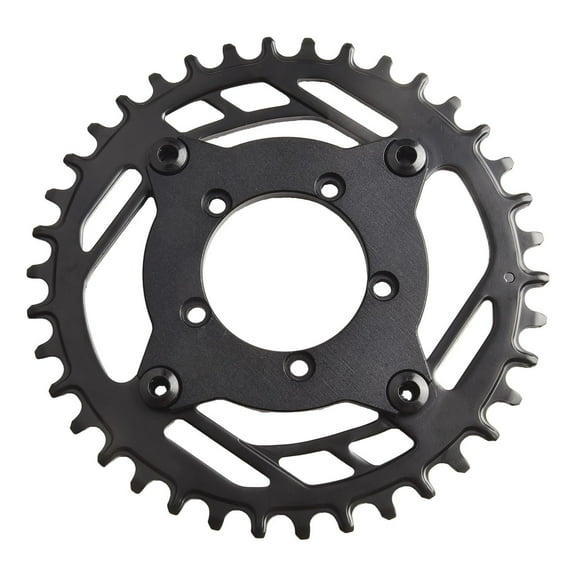 Cogfs 34T 36T 38T 40T Ebike Motor Disc 104BCD Chainring Adapter Spider Converter for Bafang BBS01 BBS02 G340 Electric Bike Cycling-Bicycle Components&Parts