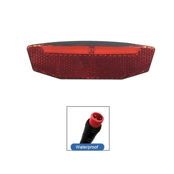 Cogfs 6V-60V LED Tail Light Scooter E-bike Rear Lamp Electric Bicycle Ebike Motor kit